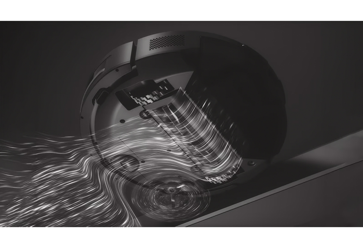 Εστίαση στο εσωτερικό της σκούπας